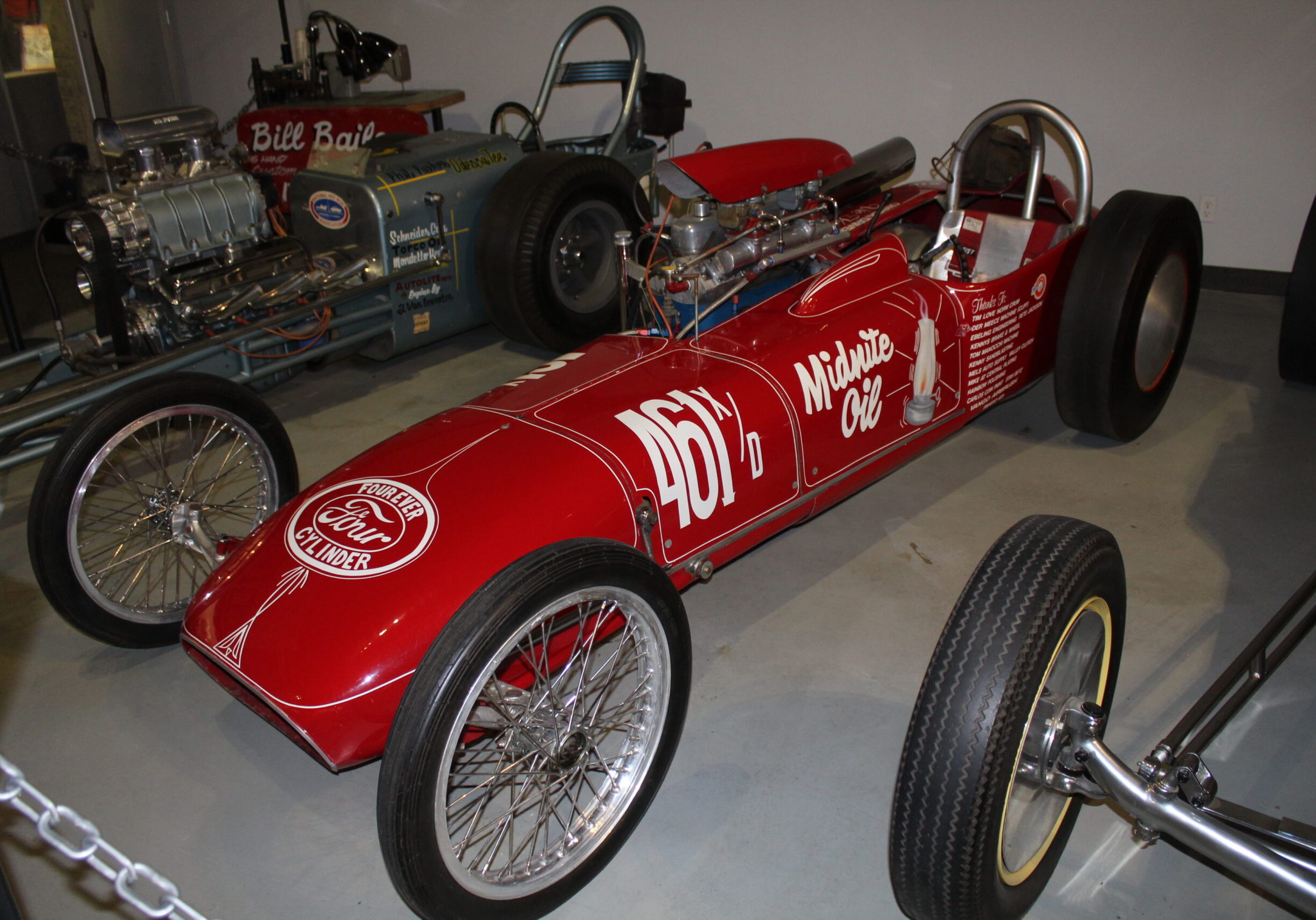 Midnite Oil on Display at the NHRA museum